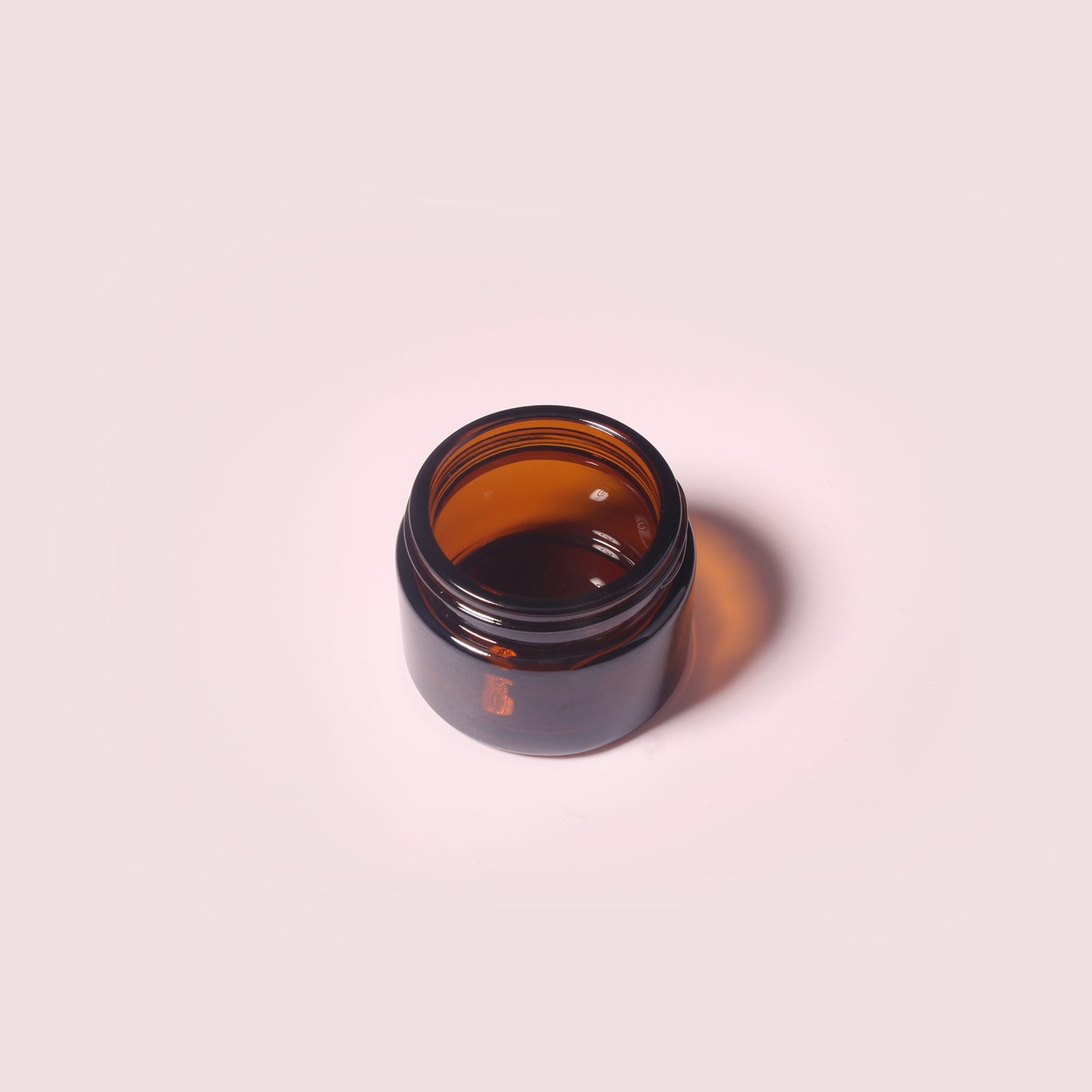 70 Bottles per Box - Glass Cosmetic Jars Wholesale - 55 ml/1.9 oz, Empty Refillable Cosmetic Storage Jars (Includes Lid)