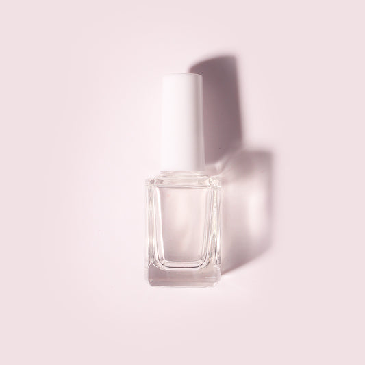 300 Bottles per Box - Glass Nail Polish Bottles Wholesale -12 ml, Empty Refillable Nail Polish Storage Bottles (Includes Lid)