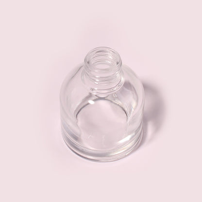 50 Bottles Per Case - Aromatherapy Diffuser Bottles Wholesale - 100 ml/3.4 oz Empty Aromatherapy Diffuser Bottles with Roll-Up Neck (Includes Cap)
