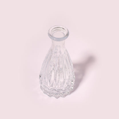 20 Bottles Per Case - Aromatherapy Diffuser Bottles Wholesale - 130 ml/4.4 oz Empty Aromatherapy Diffuser Bottles with Roll-Up Neck (Includes Cap)