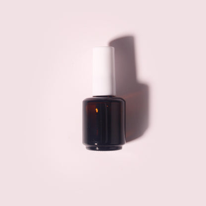 300 Bottles per Box - Glass Nail Polish Bottles Wholesale - 16 ml, Empty Refillable Nail Polish Storage Bottles (Includes Lid)