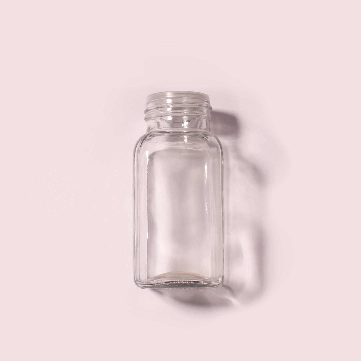 100 Bottles per Box - Glass Spice Jars Wholesale - 180 ml / 5.8 oz, Empty Refillable Spice Storage Jars (Includes Lid)