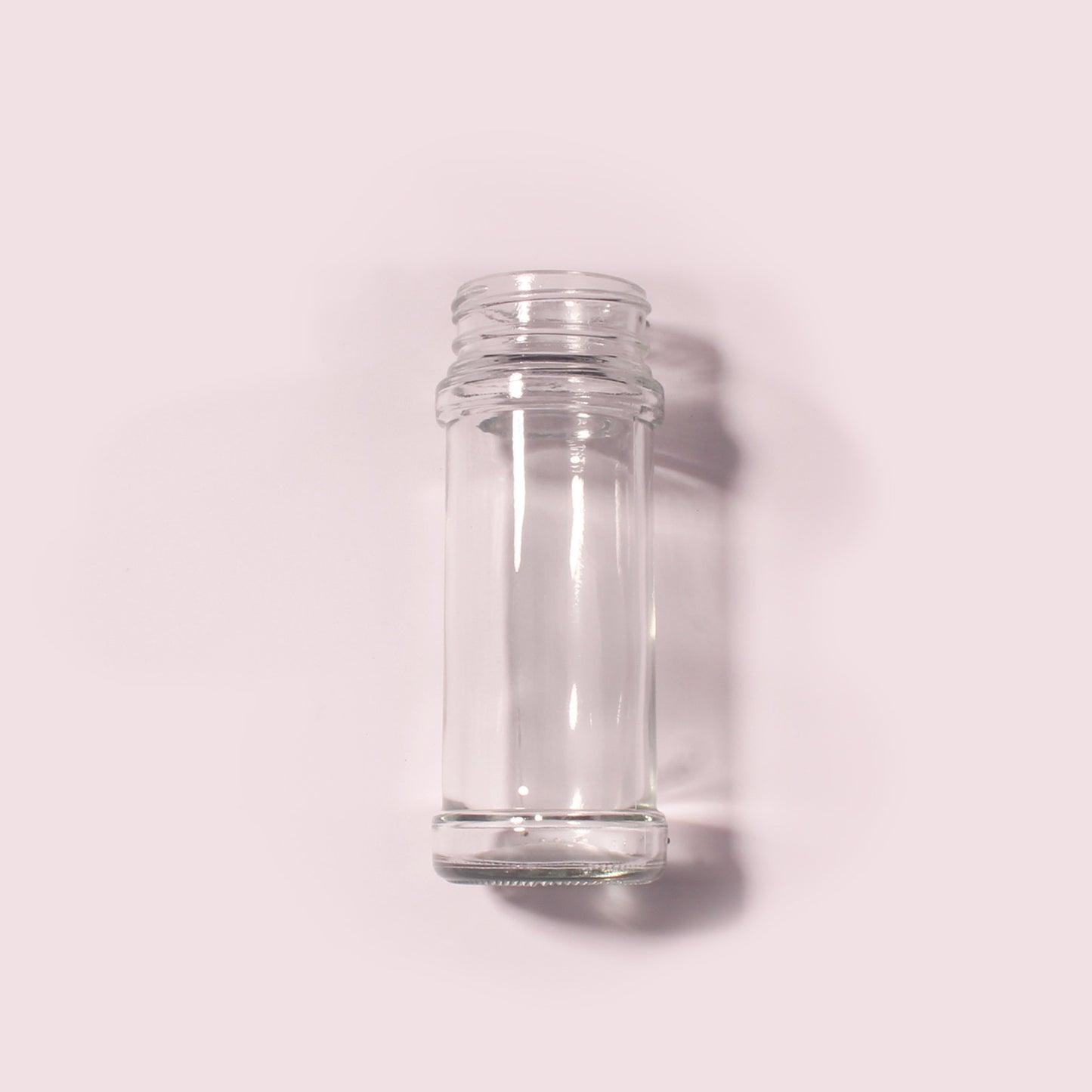 100 Bottles per Box - Glass Spice Jars Wholesale - 80 ml / 2.6 oz, Empty Refillable Spice Storage Jars (Includes Lid)