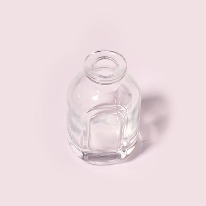 50 Bottles Per Case - Aromatherapy Diffuser Bottles Wholesale - 60 ml/2.03 oz Empty Aromatherapy Diffuser Bottles with Roll-Up Neck (Includes Cap)