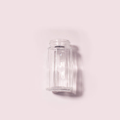 100 Bottles per Box - Glass Spice Jars Wholesale - 50 ml / 1.6 oz, Empty Refillable Spice Storage Jars (Includes Lid)
