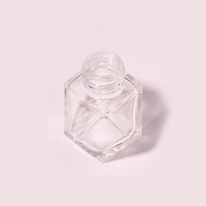 50 Bottles Per Case - Aromatherapy Diffuser Bottles Wholesale - 60 ml/2.03 oz Empty Aromatherapy Diffuser Bottles with Roll-Up Neck (Includes Cap)