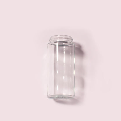 100 Bottles per Box - Glass Spice Jars Wholesale - 70 ml / 2.3 oz, Empty Refillable Spice Storage Jars (Includes Lid)