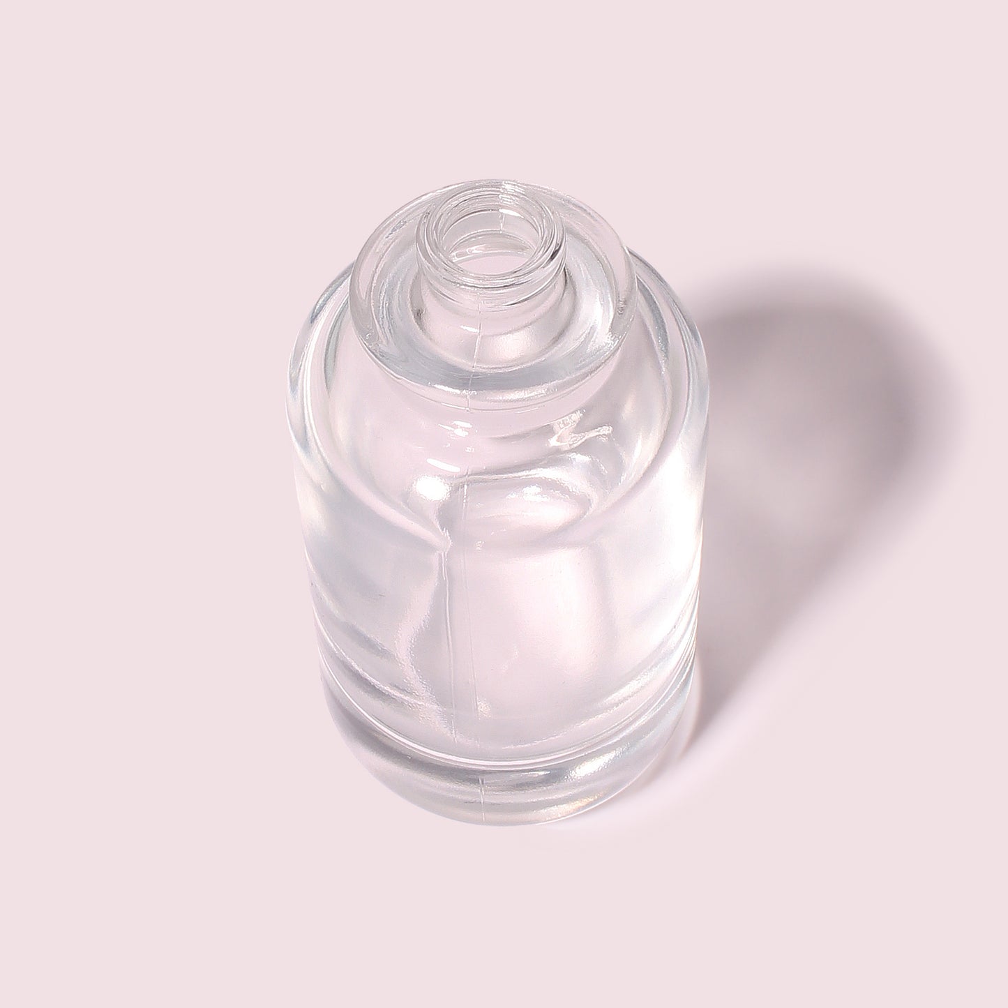 100 Bottles per Box - Perfume Bottles Wholesale - 50ml/1.7oz Empty Perfume Bottle with Crimp Neck (Includes Cap and Sprayer)