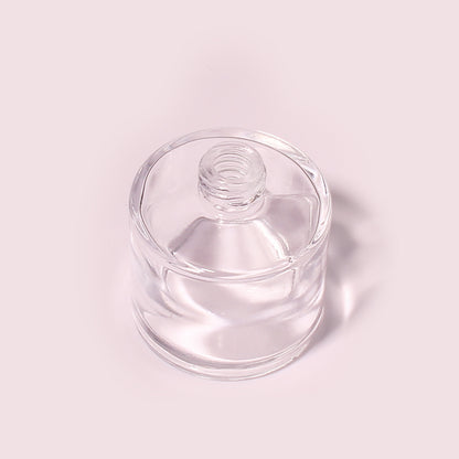 60 Bottles Per Case - Aromatherapy Diffuser Bottles Wholesale - 50 ml/1.7 oz Empty Aromatherapy Diffuser Bottles with Roll-Up Neck (Includes Cap)