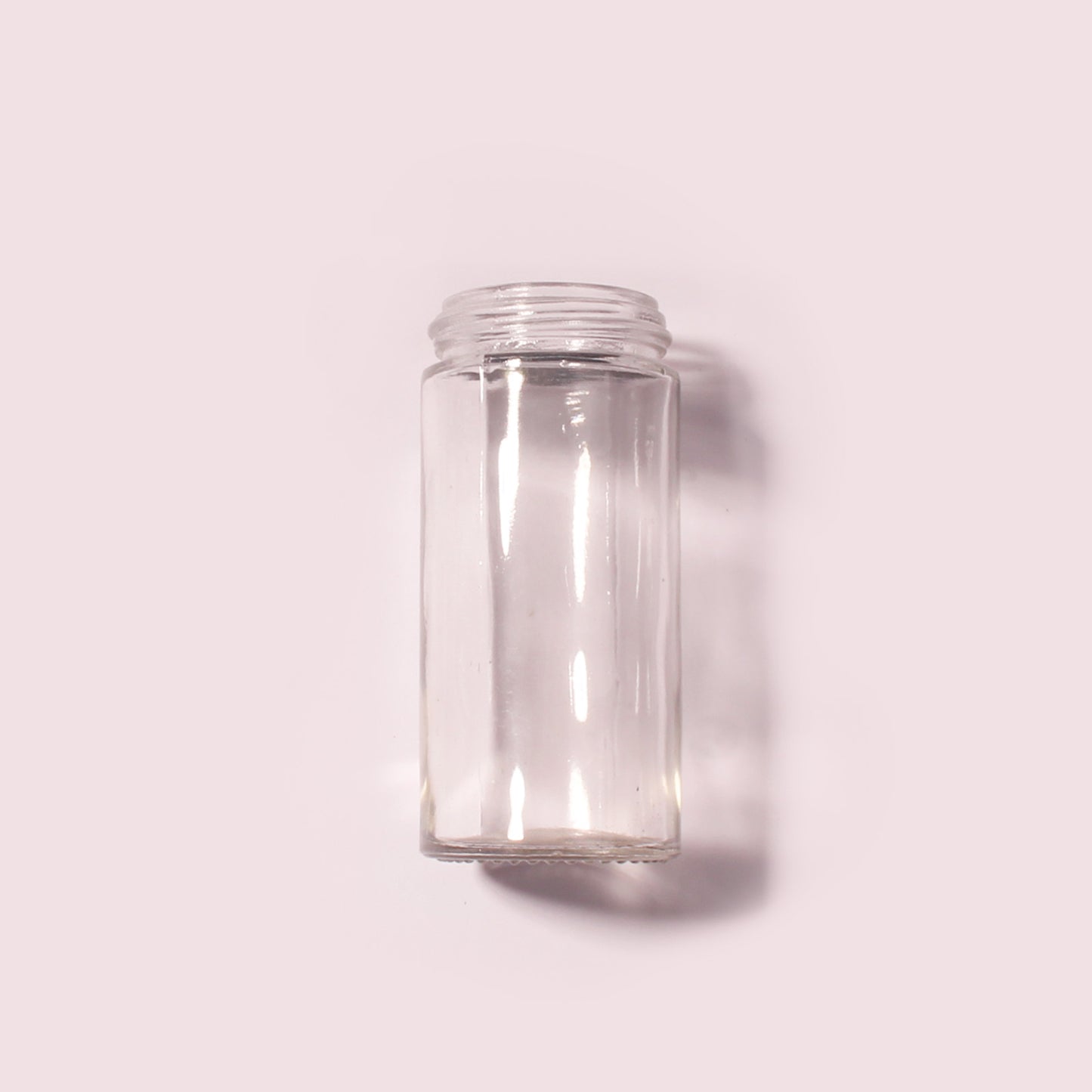 100 Bottles per Box - Glass Spice Jars Wholesale - 80 ml / 2.6 oz, Empty Refillable Spice Storage Jars (Includes Lid)