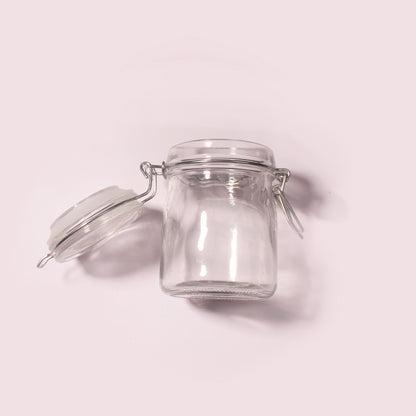 100 Bottles per Box - Glass Spice Jars Wholesale - 160 ml / 5.1 oz, Empty Refillable Spice Storage Jars (Includes Lid)