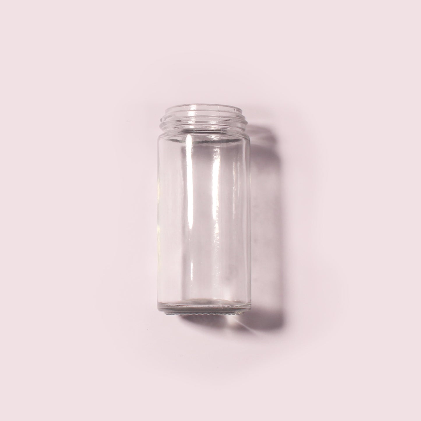 100 Bottles per Box - Glass Spice Jars Wholesale - 80 ml / 2.6 oz, Empty Refillable Spice Storage Jars (Includes Lid)