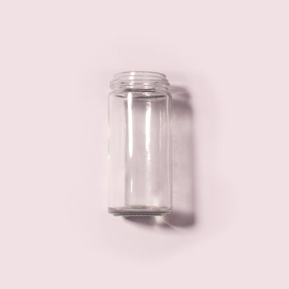 100 Bottles per Box - Glass Spice Jars Wholesale - 80 ml / 2.6 oz, Empty Refillable Spice Storage Jars (Includes Lid)