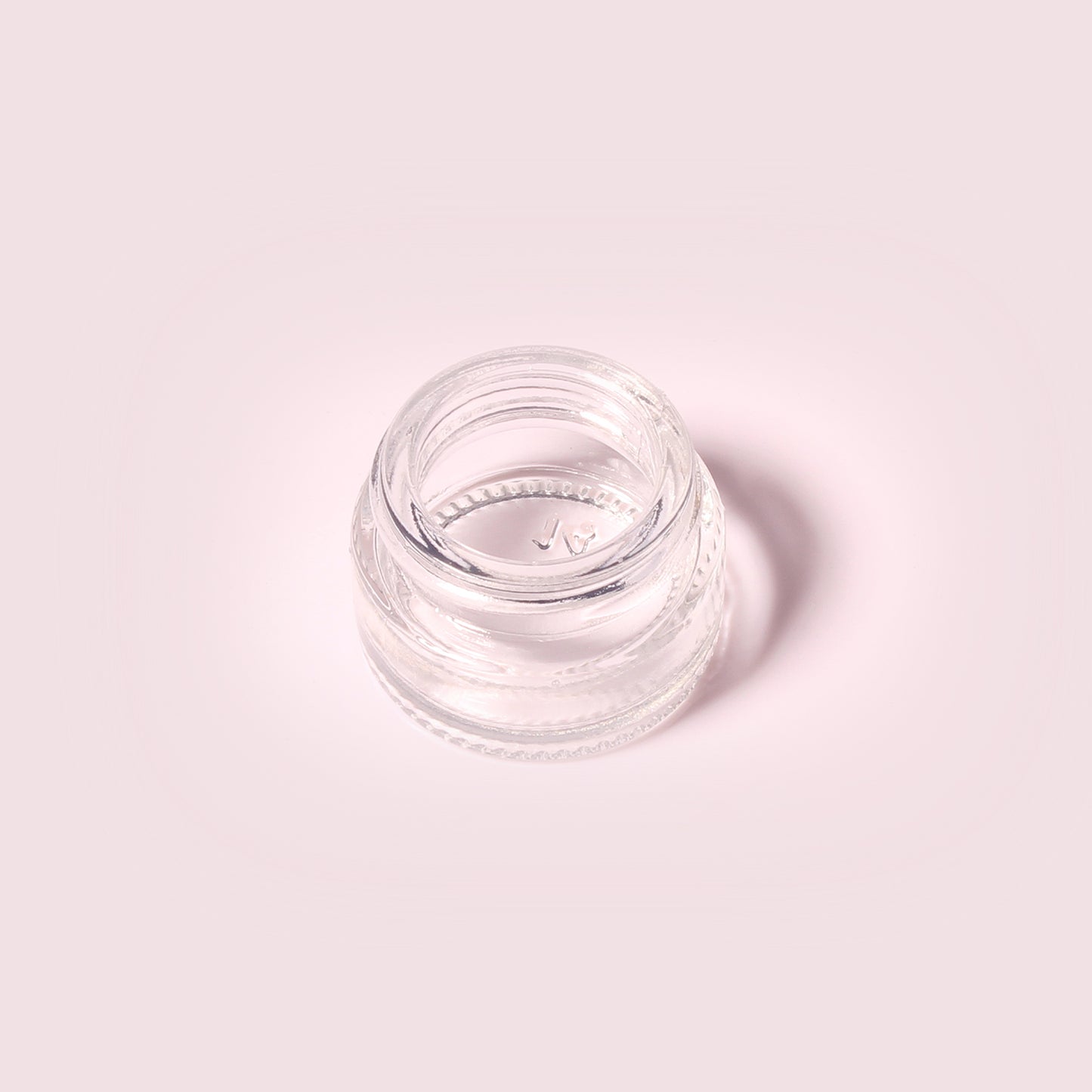 70 Bottles per Box - Glass Cosmetic Jars Wholesale - 10 ml/0.3 oz, Empty Refillable Cosmetic Storage Jars (Includes Lid)