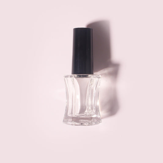 300 Bottles per Box - Glass Nail Polish Bottles Wholesale -6 ml, Empty Refillable Nail Polish Storage Bottles (Includes Lid)