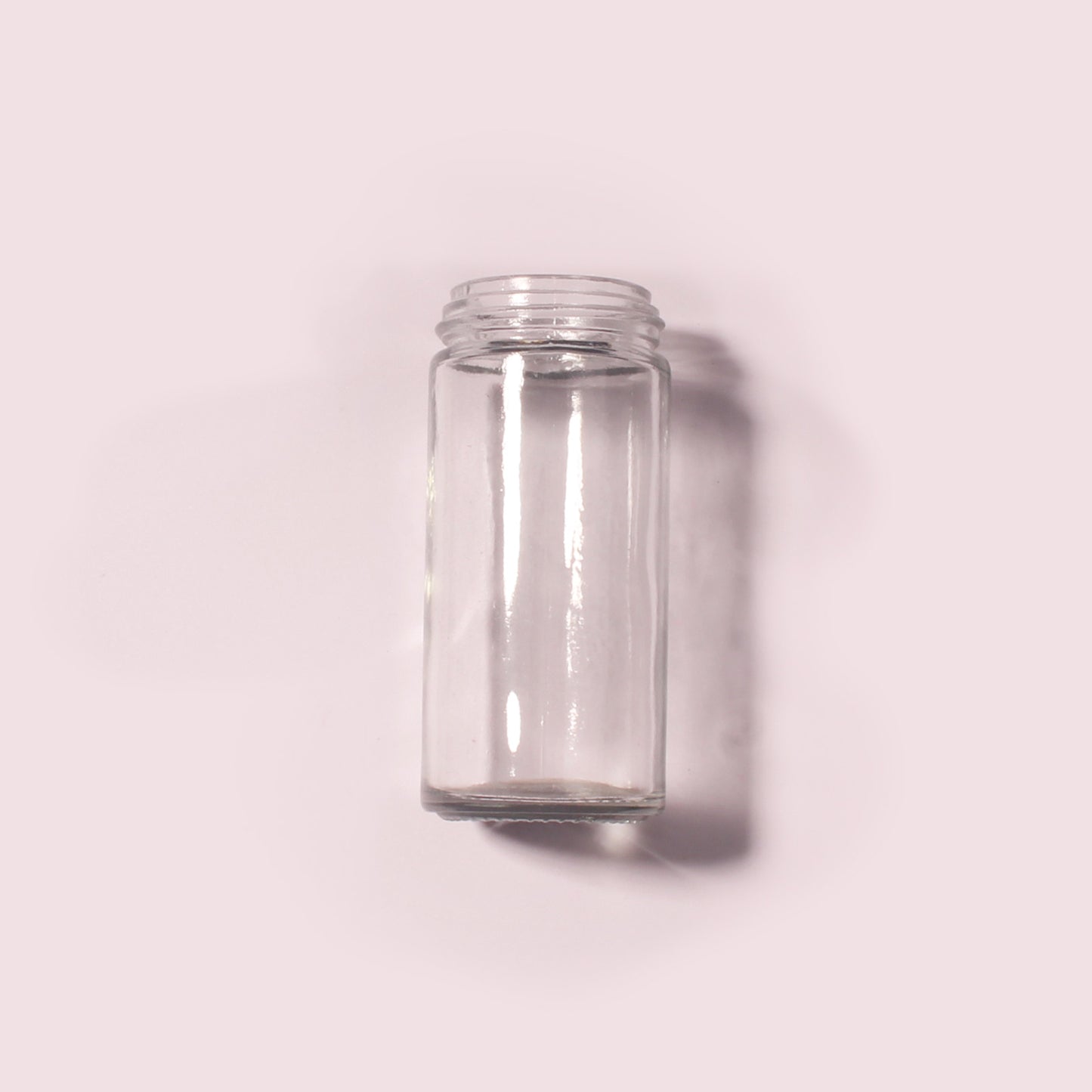 100 Bottles per Box - Glass Spice Jars Wholesale - 85 ml / 2.7 oz, Empty Refillable Spice Storage Jars (Includes Lid)