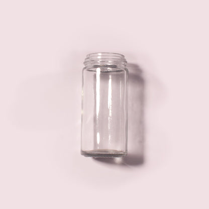 100 Bottles per Box - Glass Spice Jars Wholesale - 85 ml / 2.7 oz, Empty Refillable Spice Storage Jars (Includes Lid)