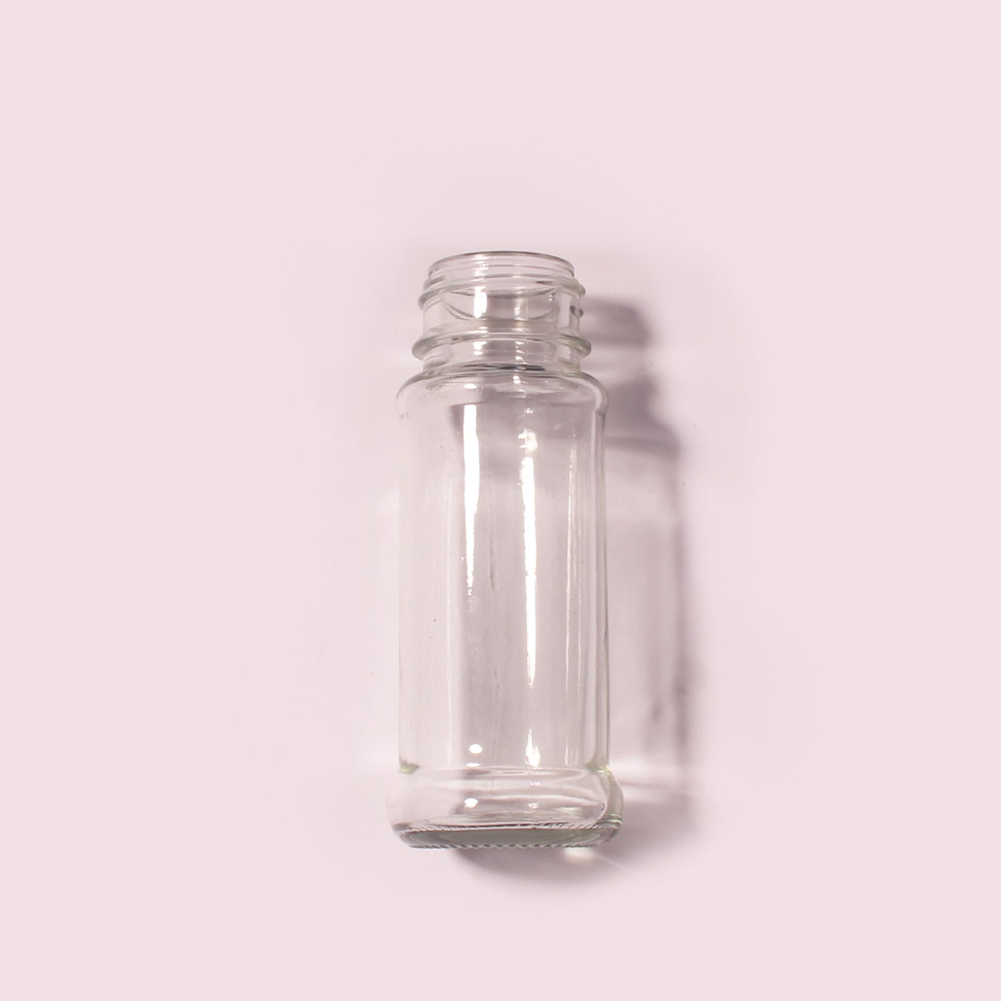 100 Bottles per Box - Glass Spice Jars Wholesale - 85 ml / 2.7 oz, Empty Refillable Spice Storage Jars (Includes Lid)