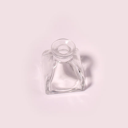 60 Bottles Per Case - Aromatherapy Diffuser Bottles Wholesale - 50 ml/1.7 oz Empty Aromatherapy Diffuser Bottles with Roll-Up Neck (Includes Cap)