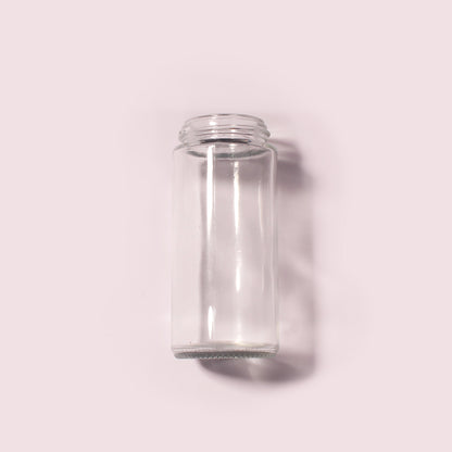100 Bottles per Box - Glass Spice Jars Wholesale - 100 ml / 3.2 oz, Empty Refillable Spice Storage Jars (Includes Lid)
