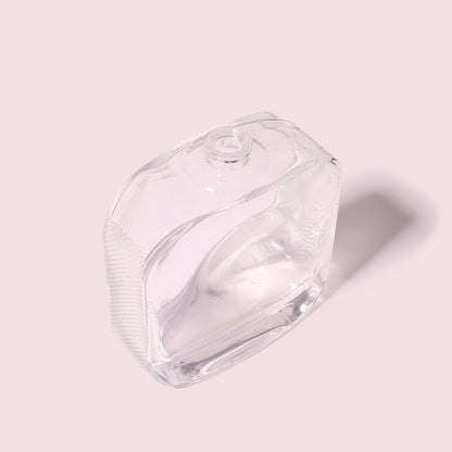 70 Bottles per Box - Perfume Bottles Wholesale - 100ml/3.4oz Empty Perfume Bottle with Crimp Neck (Includes Cap and Sprayer)