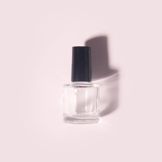 300 Bottles per Box - Glass Nail Polish Bottles Wholesale -9 ml, Empty Refillable Nail Polish Storage Bottles (Includes Lid)