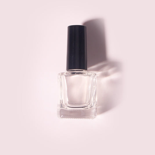 300 Bottles per Box - Glass Nail Polish Bottles Wholesale -14 ml, Empty Refillable Nail Polish Storage Bottles (Includes Lid)