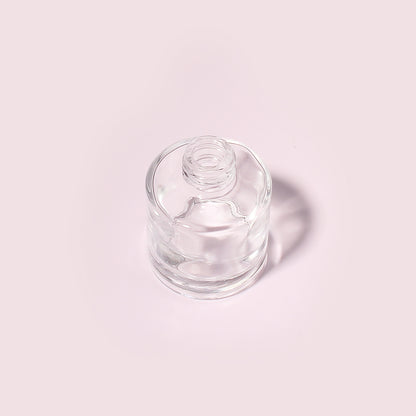 60 Bottles Per Case - Aromatherapy Diffuser Bottles Wholesale - 50 ml/1.7 oz Empty Aromatherapy Diffuser Bottles with Roll-Up Neck (Includes Cap)