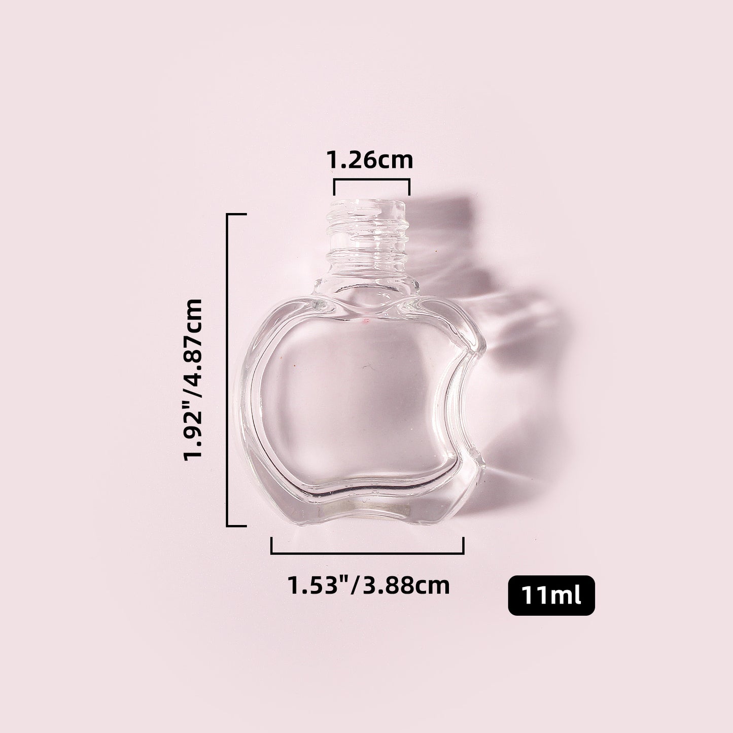 400 Bottles per Box - Glass Car Air Freshener Bottles Wholesale - 11 ml, Empty Refillable Car Scent Storage Bottles (Includes Lid)