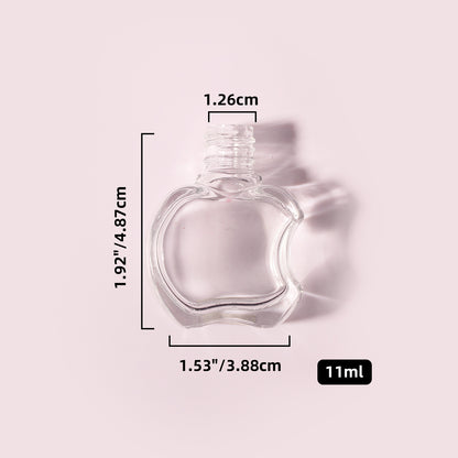 400 Bottles per Box - Glass Car Air Freshener Bottles Wholesale - 11 ml, Empty Refillable Car Scent Storage Bottles (Includes Lid)
