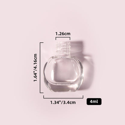400 Bottles per Box - Glass Car Air Freshener Bottles Wholesale - 4 ml, Empty Refillable Car Scent Storage Bottles (Includes Lid)