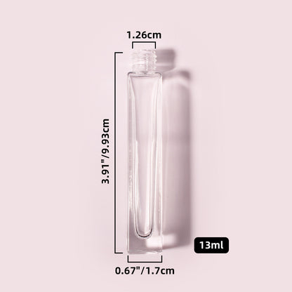 400 Bottles per Box - Glass Car Air Freshener Bottles Wholesale - 13 ml, Empty Refillable Car Scent Storage Bottles (Includes Lid)